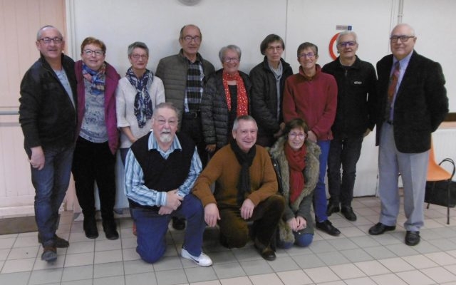 Les membres du bureau et membres actifs