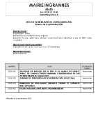 LISTE DELIBS