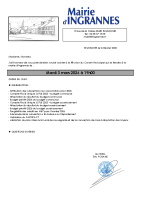 convoc conseil 3 mars 2026