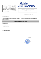 convoc conseil 8 juin 2026